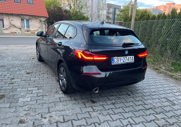 BMW Seria 1 cena 88000 przebieg: 74500, rok produkcji 2021 z Rychwał małe 211